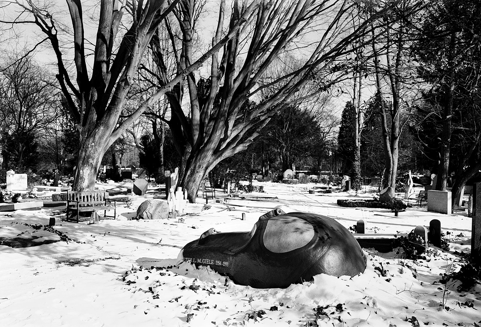 Grave Peter Giele, Zorgvlied Cemetery, Amsterdam, Netherlands, 2021