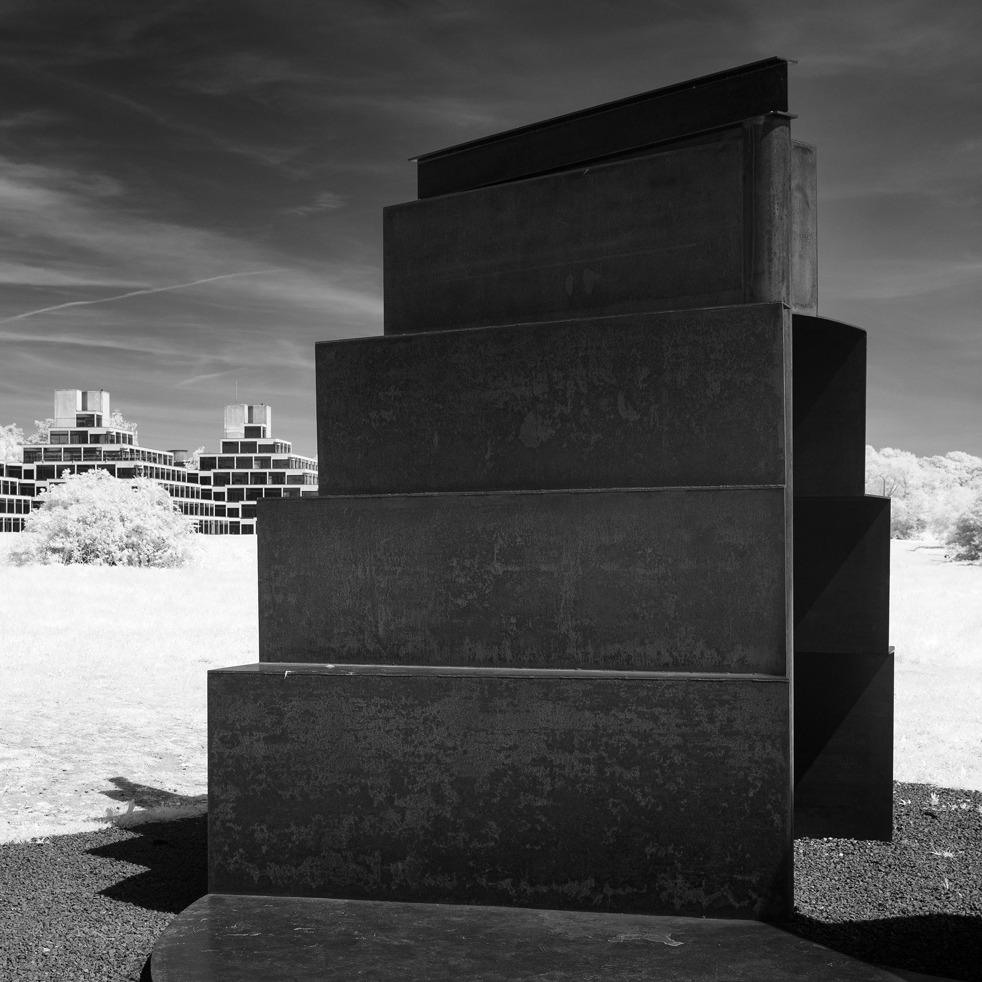 The Goodwood Steps, UEA Sculpture Park.