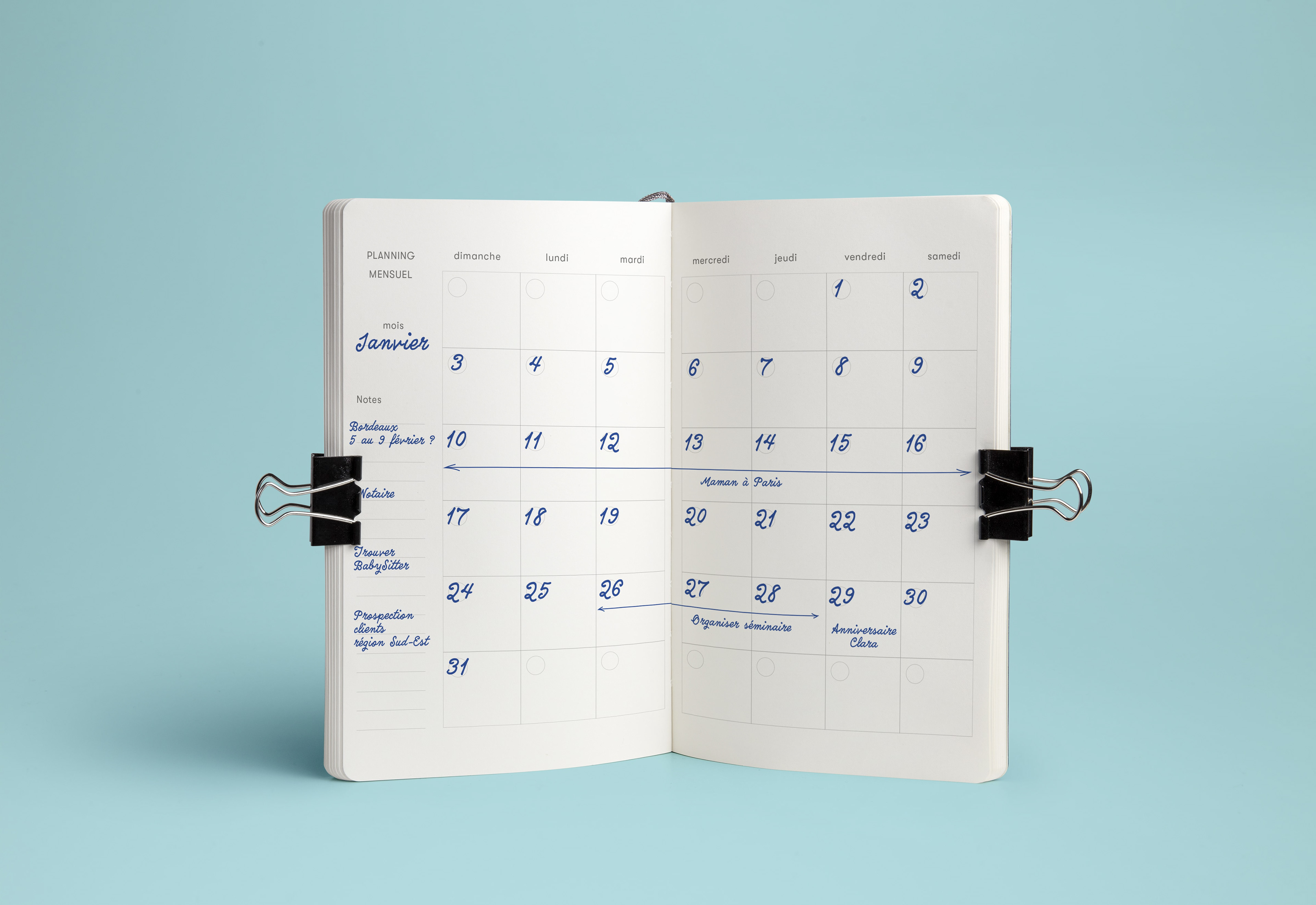 Agenda Mois