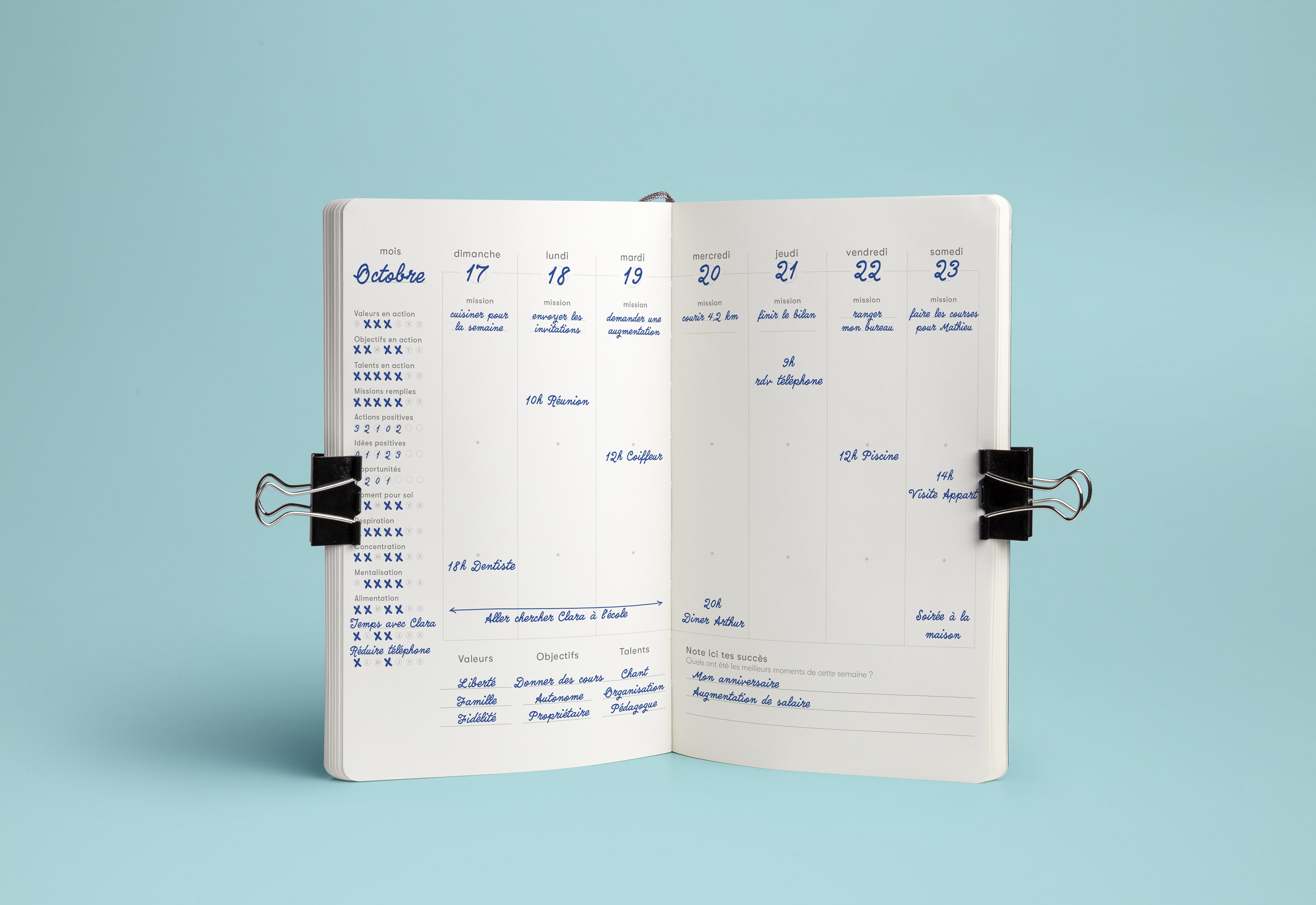 Agenda semainier