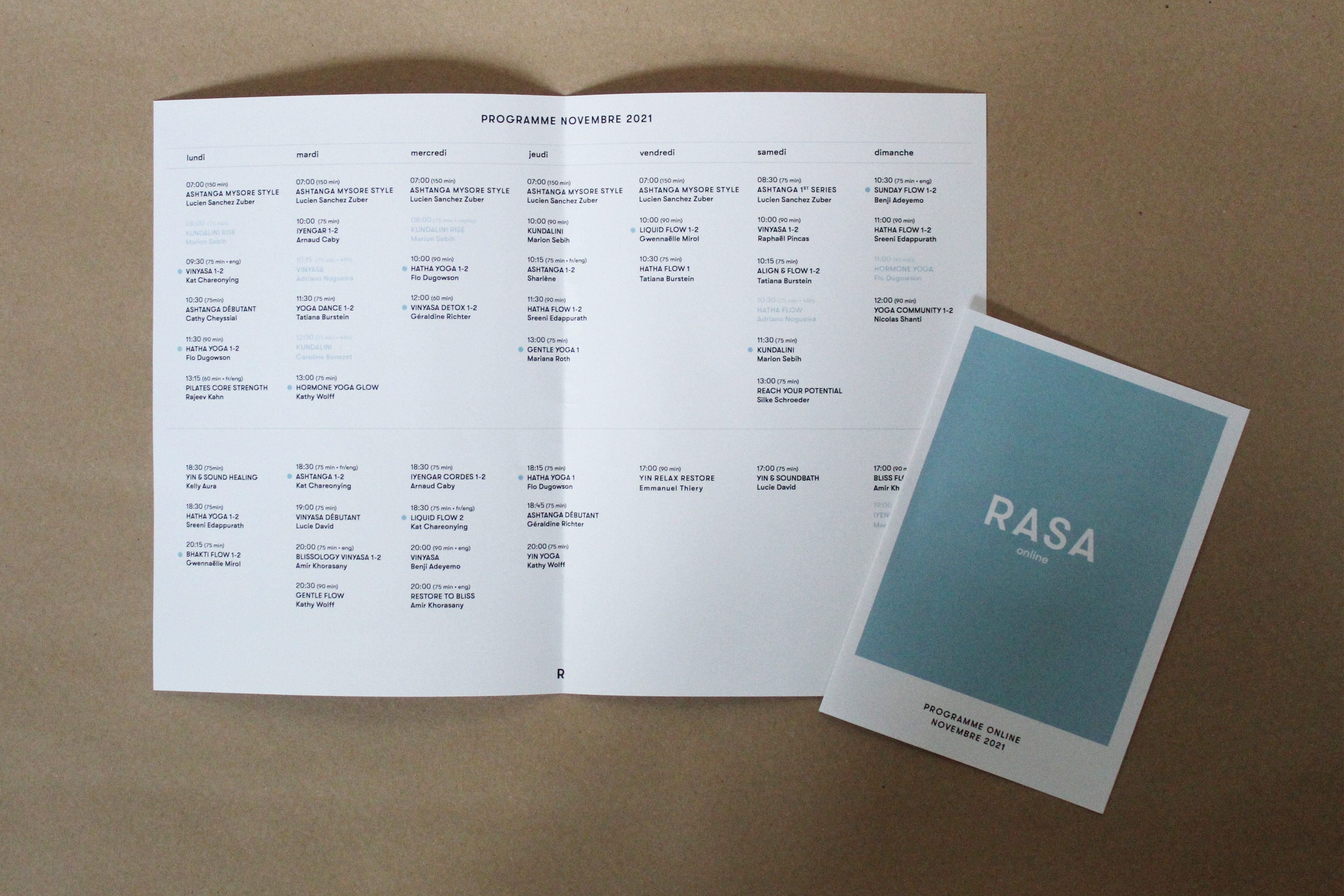 Programme Studio et Online