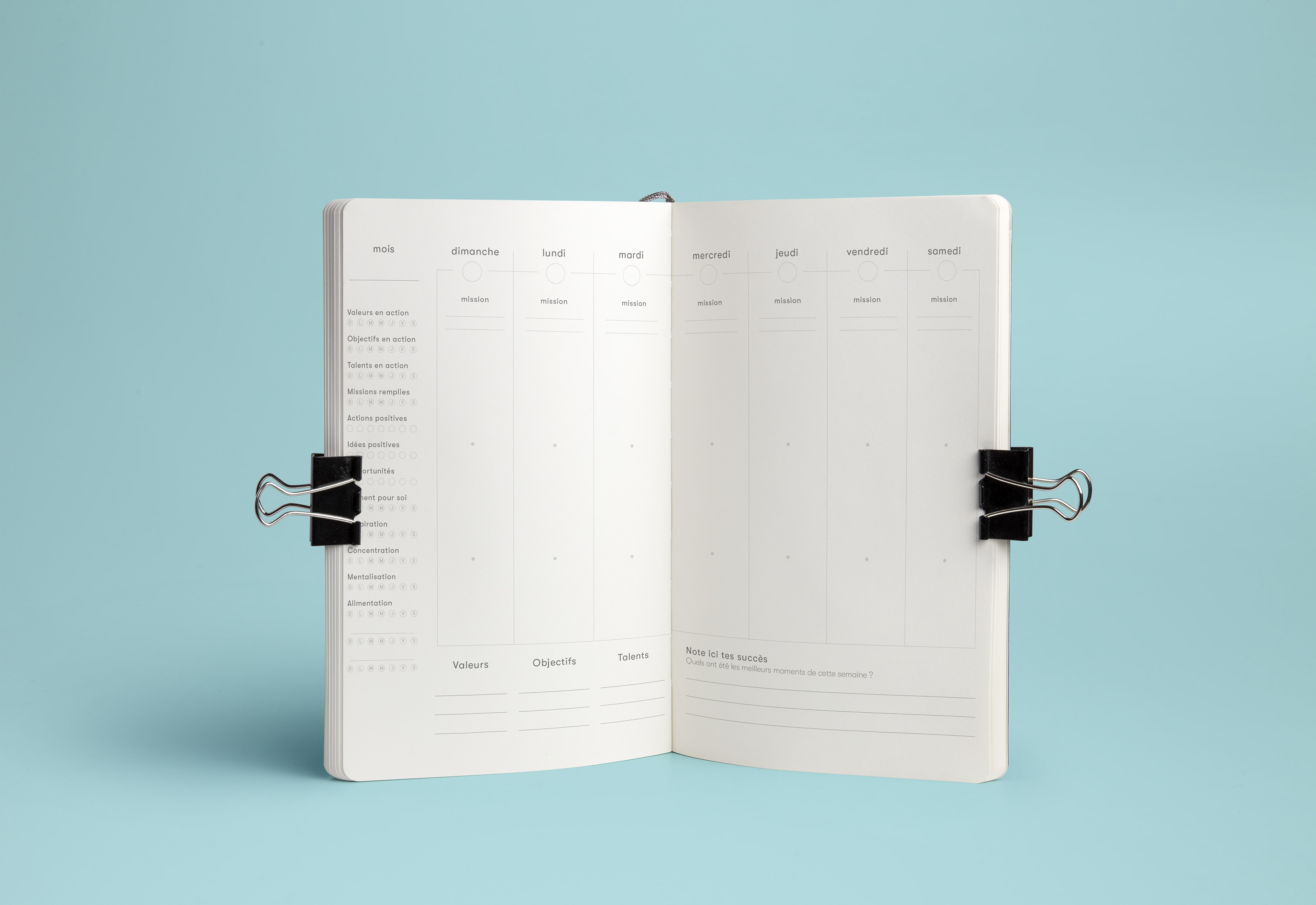 Agenda semainier