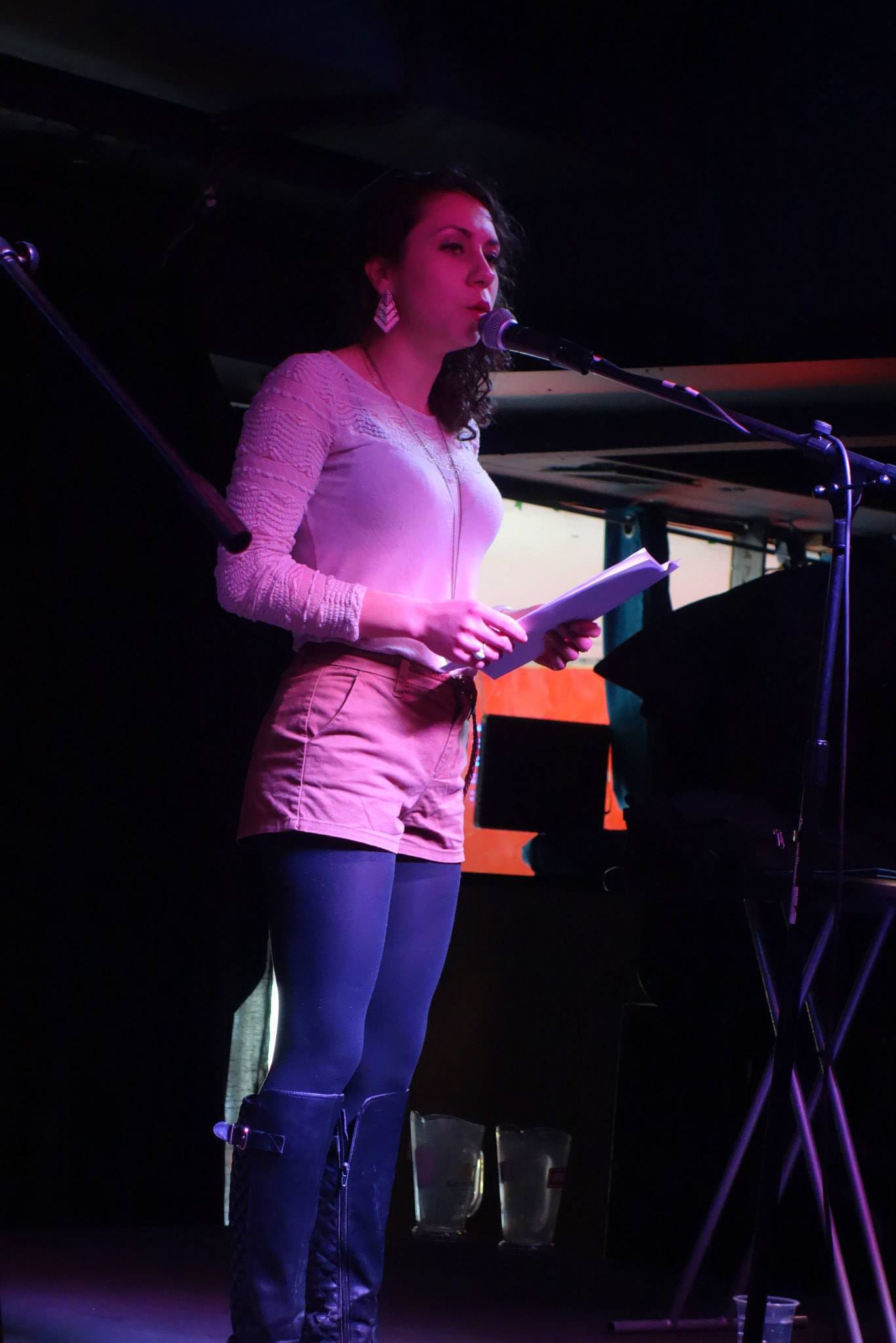 Maëlle Dupon - Poésie du centre-ville 2015 © Louis Royer