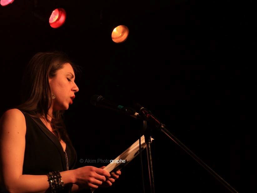 Maëlle Dupon - Les Dix Heures de Poésie 2015 © Akim Kermiche