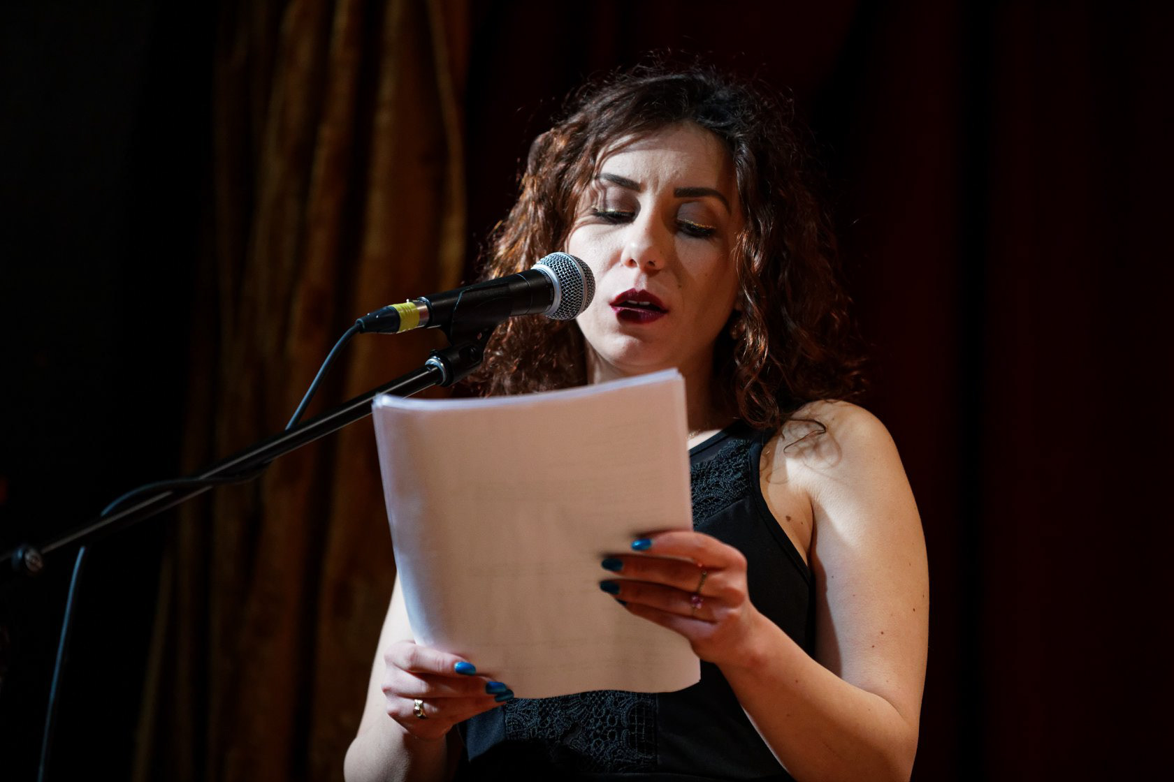Maëlle Dupon - Mile End Poets Festival 2018 © Michael Kovacs