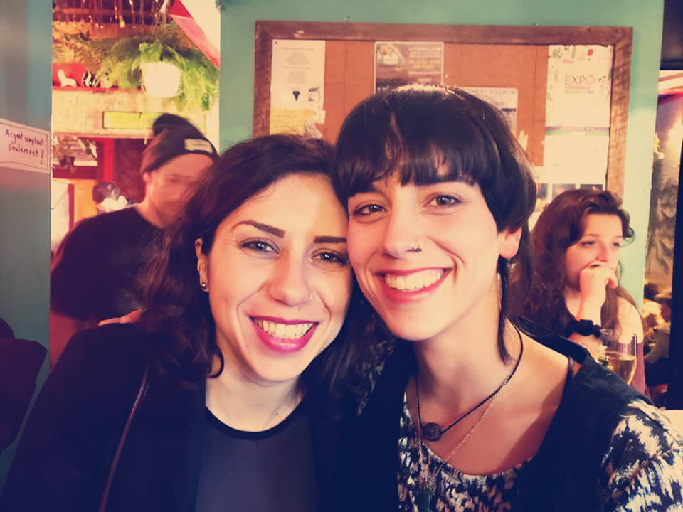 Maëlle Dupon - Martha Tremblay Vilão soirée Solovox à L'Escalier à Montréal