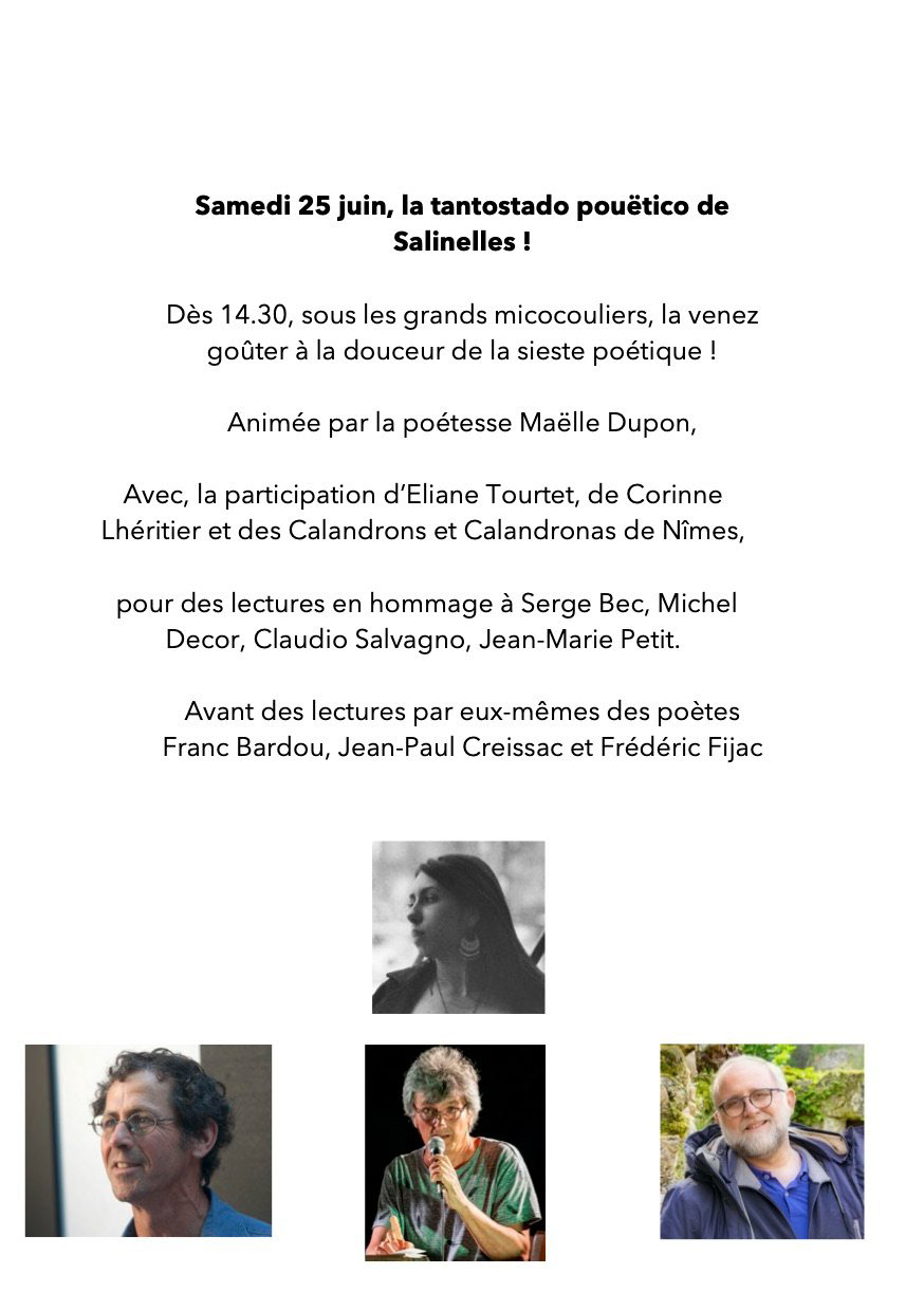 Les rencontres de Salinelles 2022