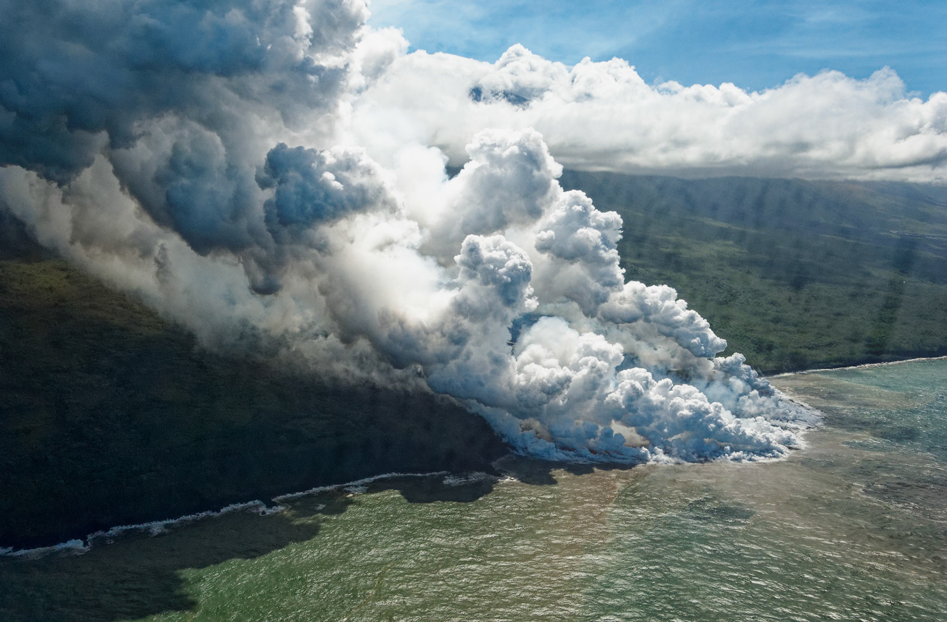 Eruption d'avril 2007 - jour 4