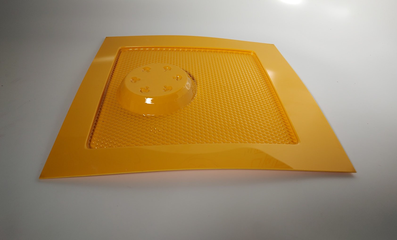 Sheet of ABS the drip trays were formed from