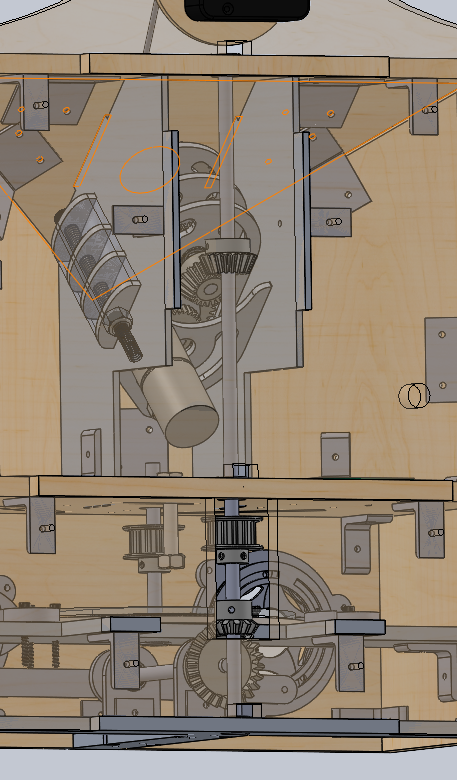 Power drivetrain system visible from the rear