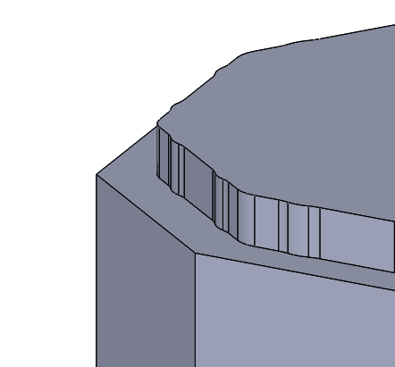 Fit nubs on box top