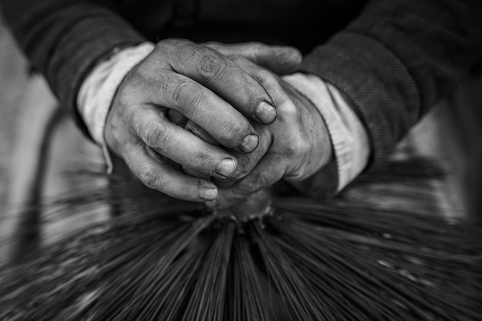 Sweeping Hands by Issa Farhoud
