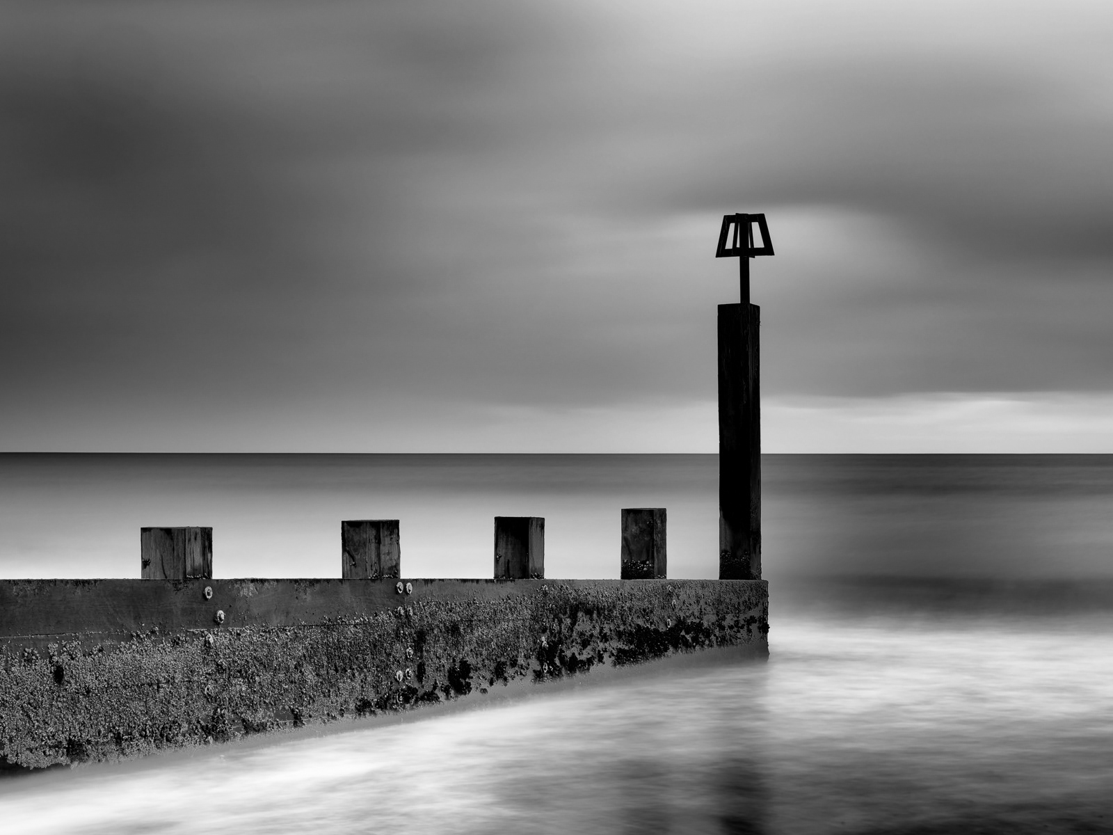 18 Bournemouth Groyne by John Dunn