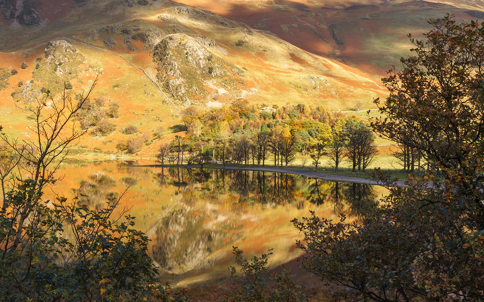 Buttermere Reflections by Mike Quickenden