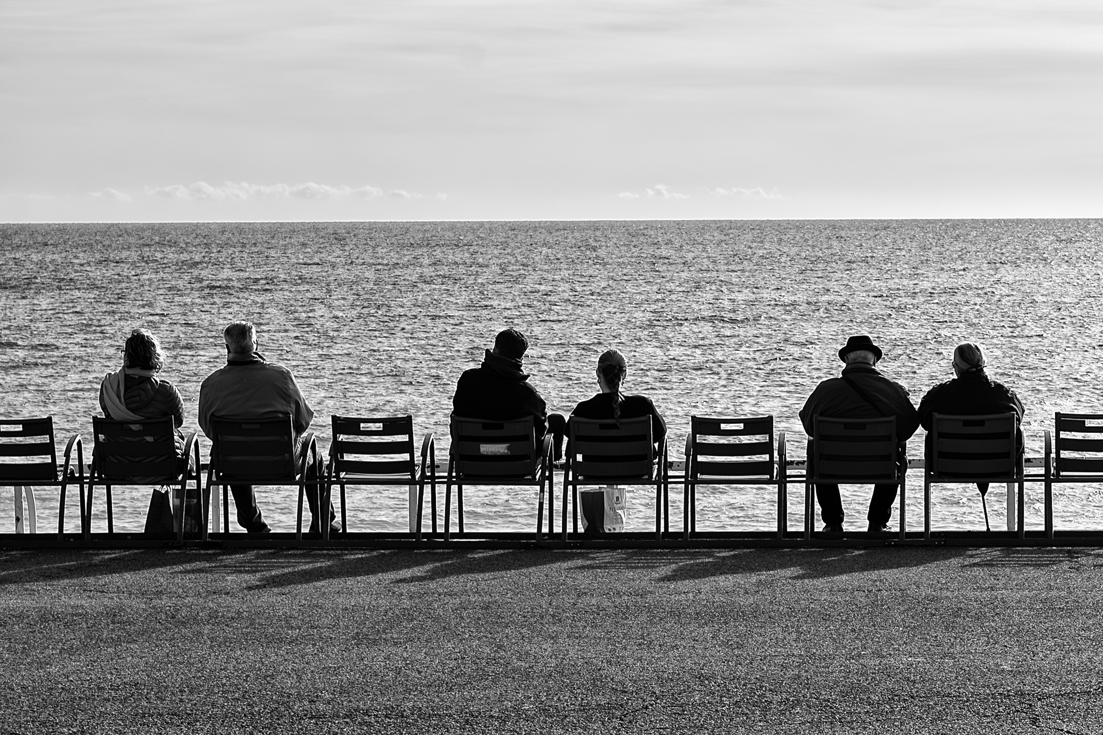 Promenade des Anglais in December by Jim Boud LRPS