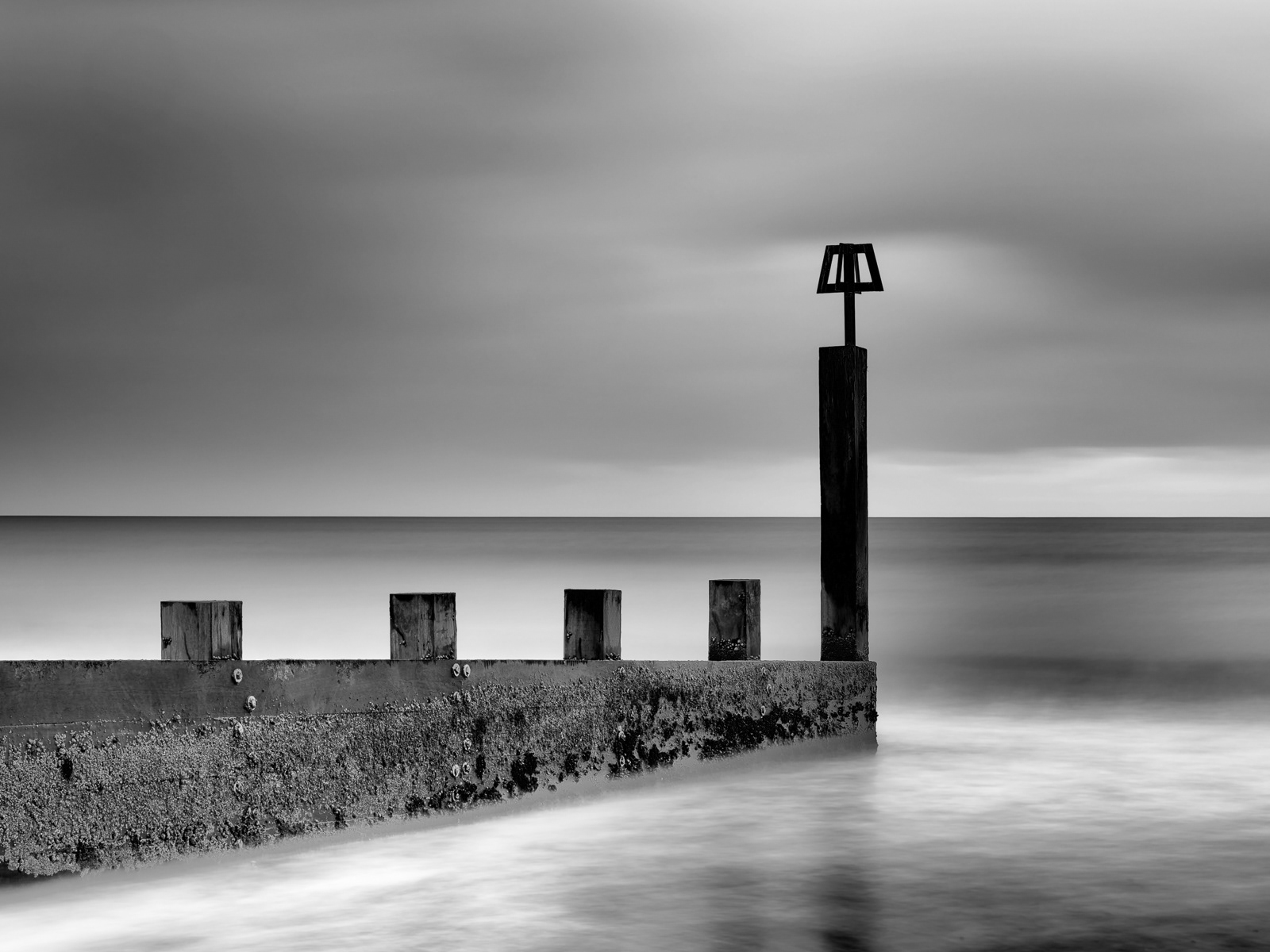 Bournemouth Groyne by John Dunn ARPS CPAGB