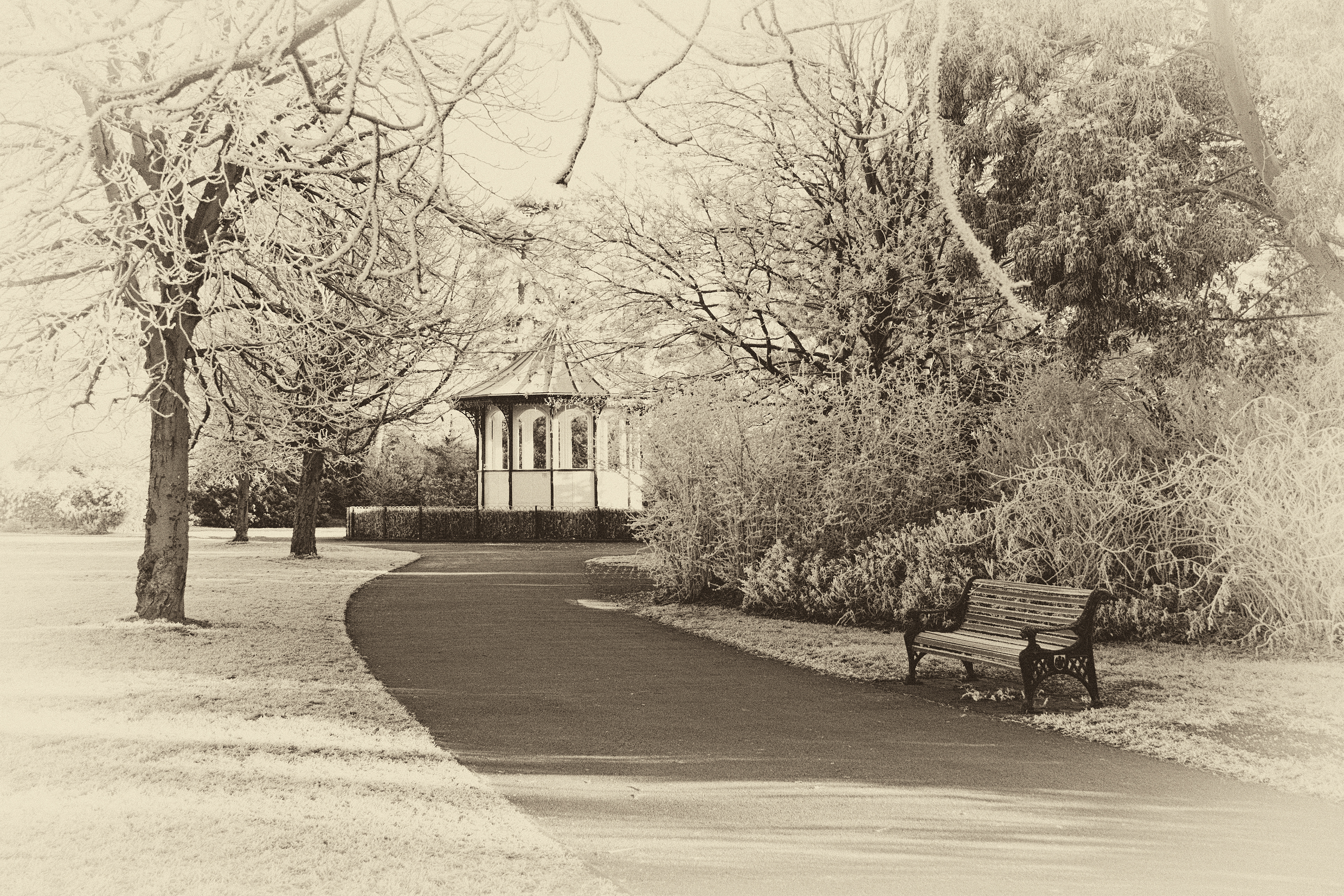 Bandstand, Bedford Park by Mike Quickenden