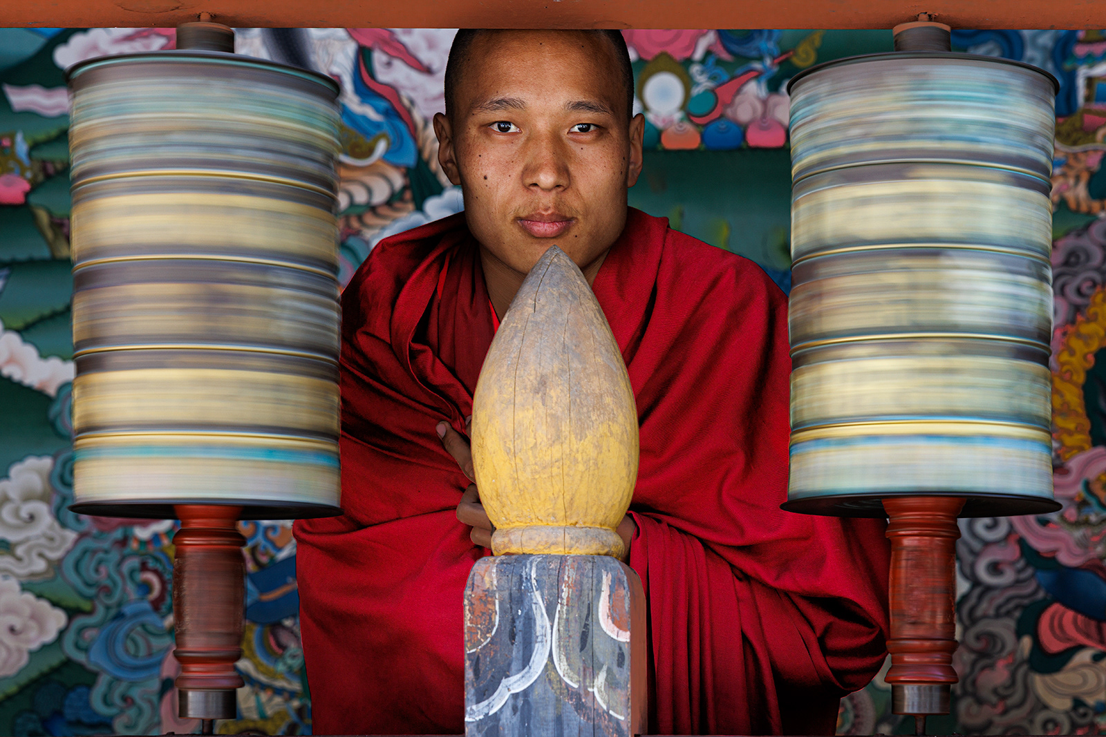 Praying Wheels by Issa Fahoud