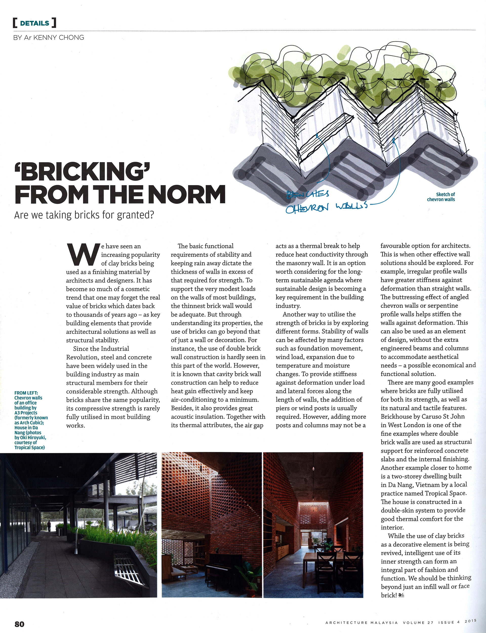 Architecture Malaysia | 'Bricking' from the Norm