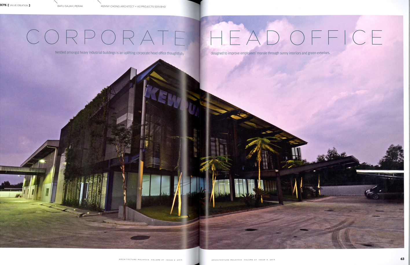 Architecture Malaysia | Kewpump Corporate Head Office