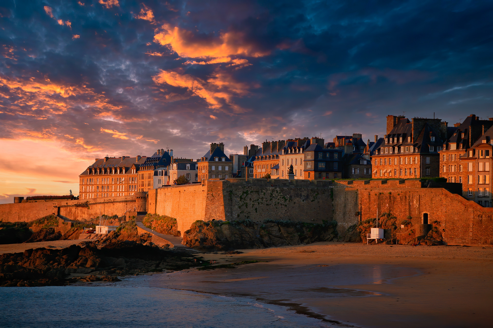 Plage du Môle des Noires - Saint-Malo