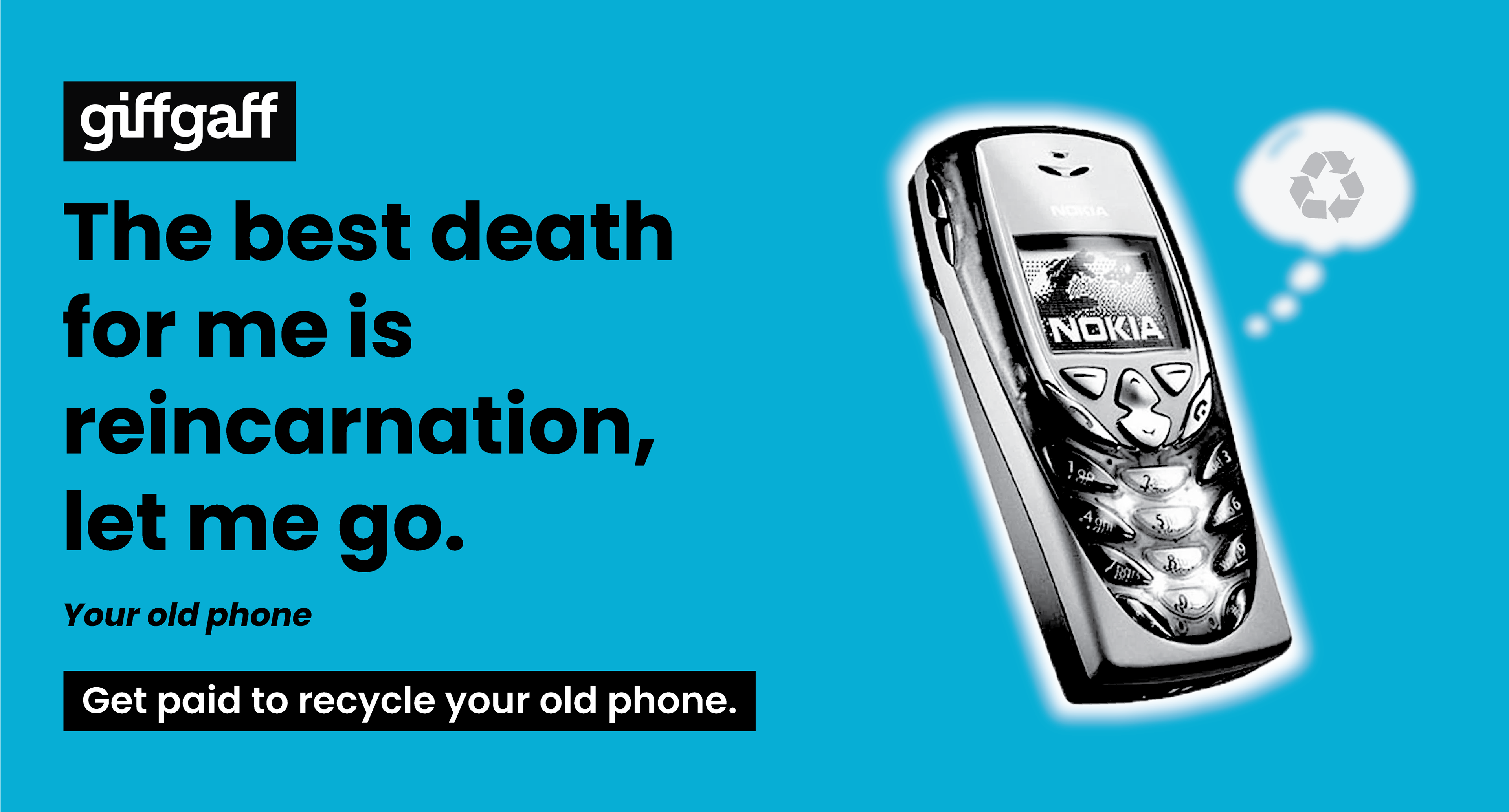 GIffGaff Billboard Design