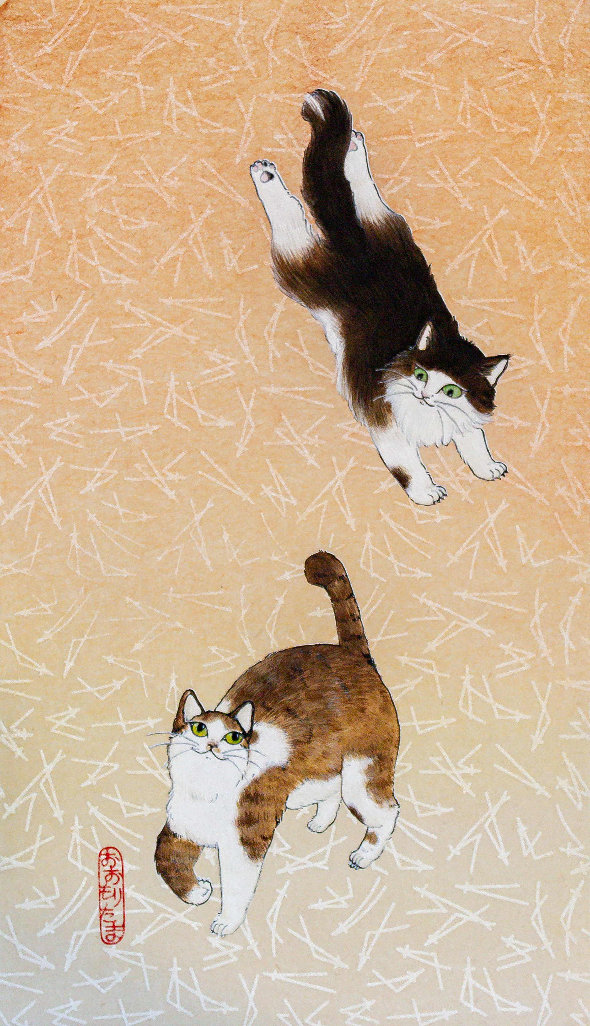 松葉とねこ
