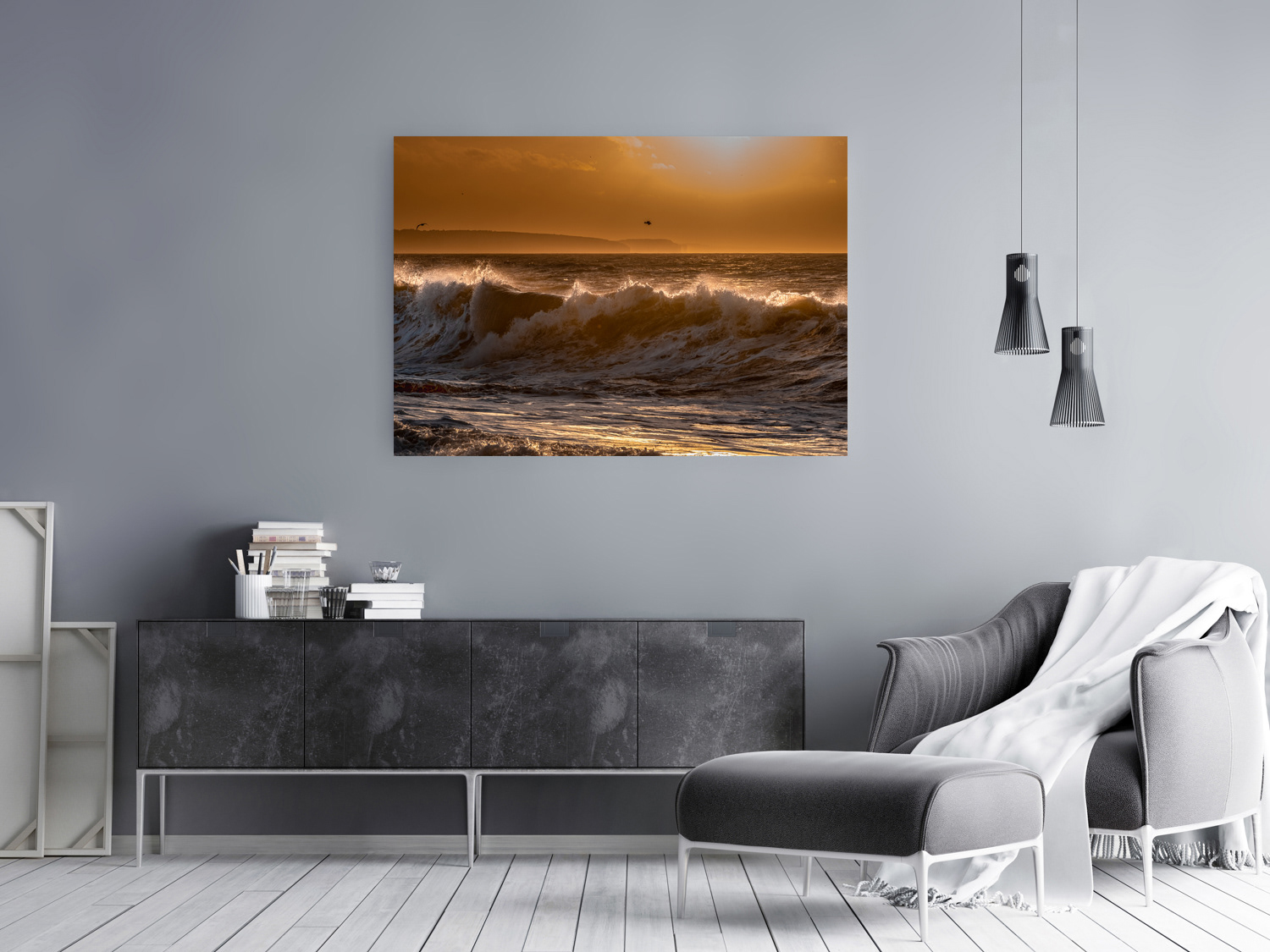 Tirage grand format sur papier Fine Art contrecollé sur Dibond