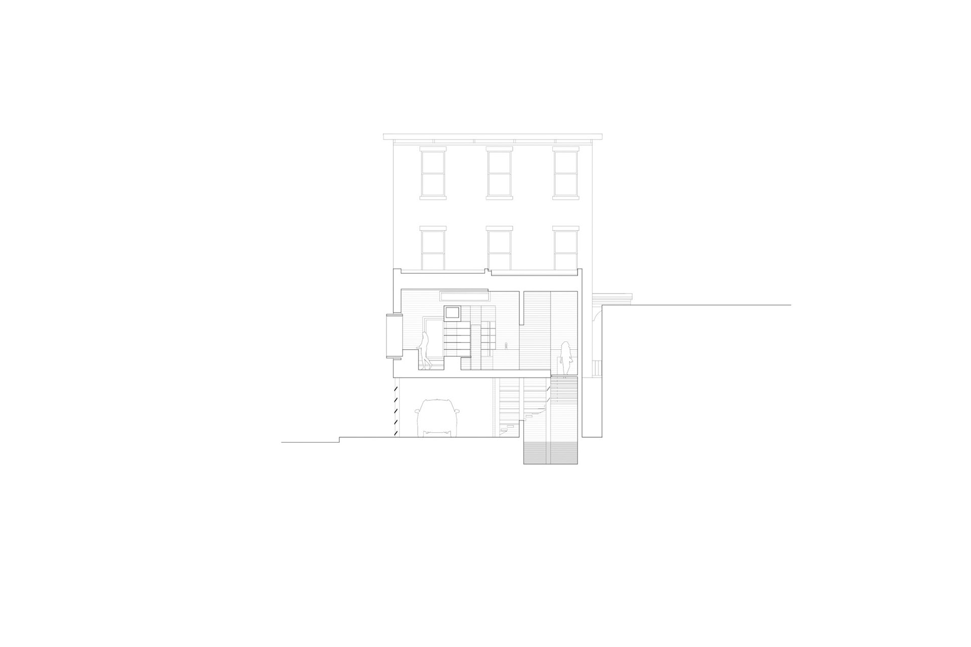 Cross-Section II (Carriage House)