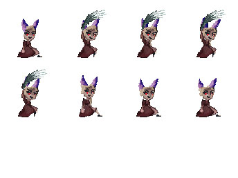 Demonic slash spritesheet