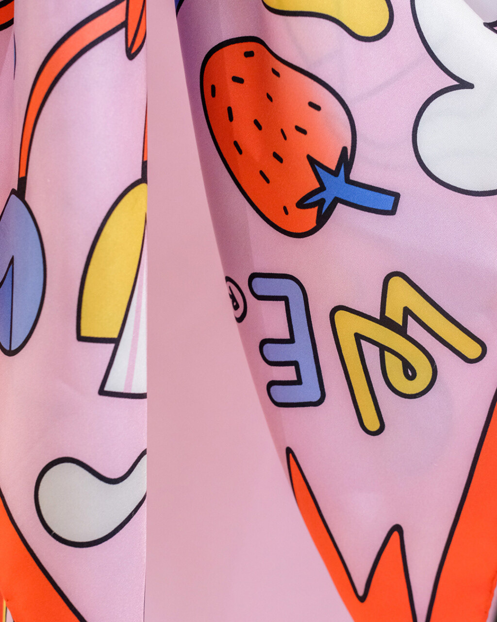 Limited edition silk scarf