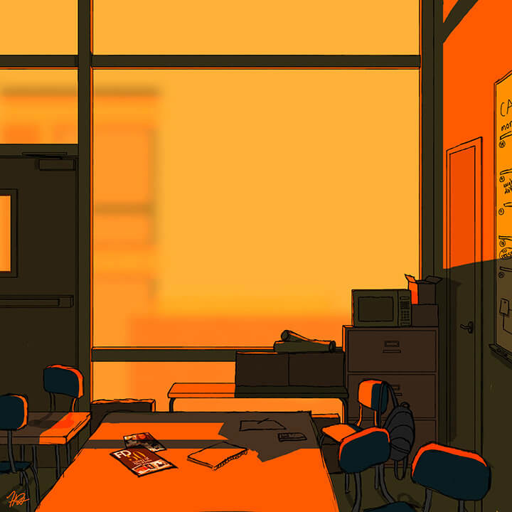 The newspaper classroom