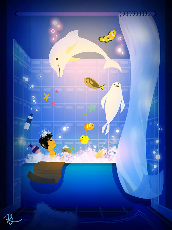 Bubble bath