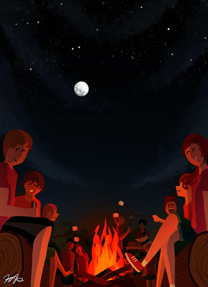 S'mores hour