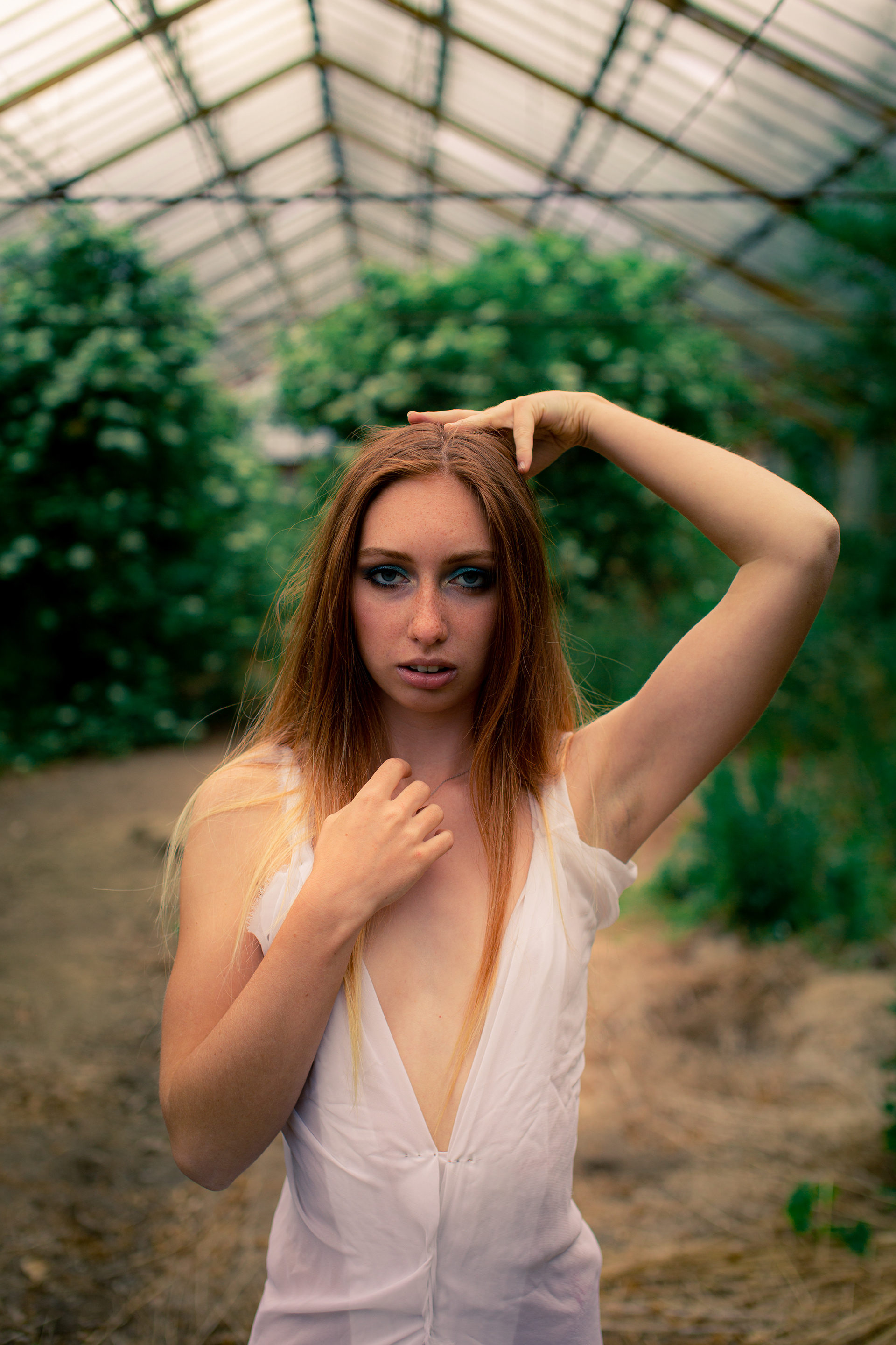 Aleksandra "Materiałowe sukienki" Szklarnia