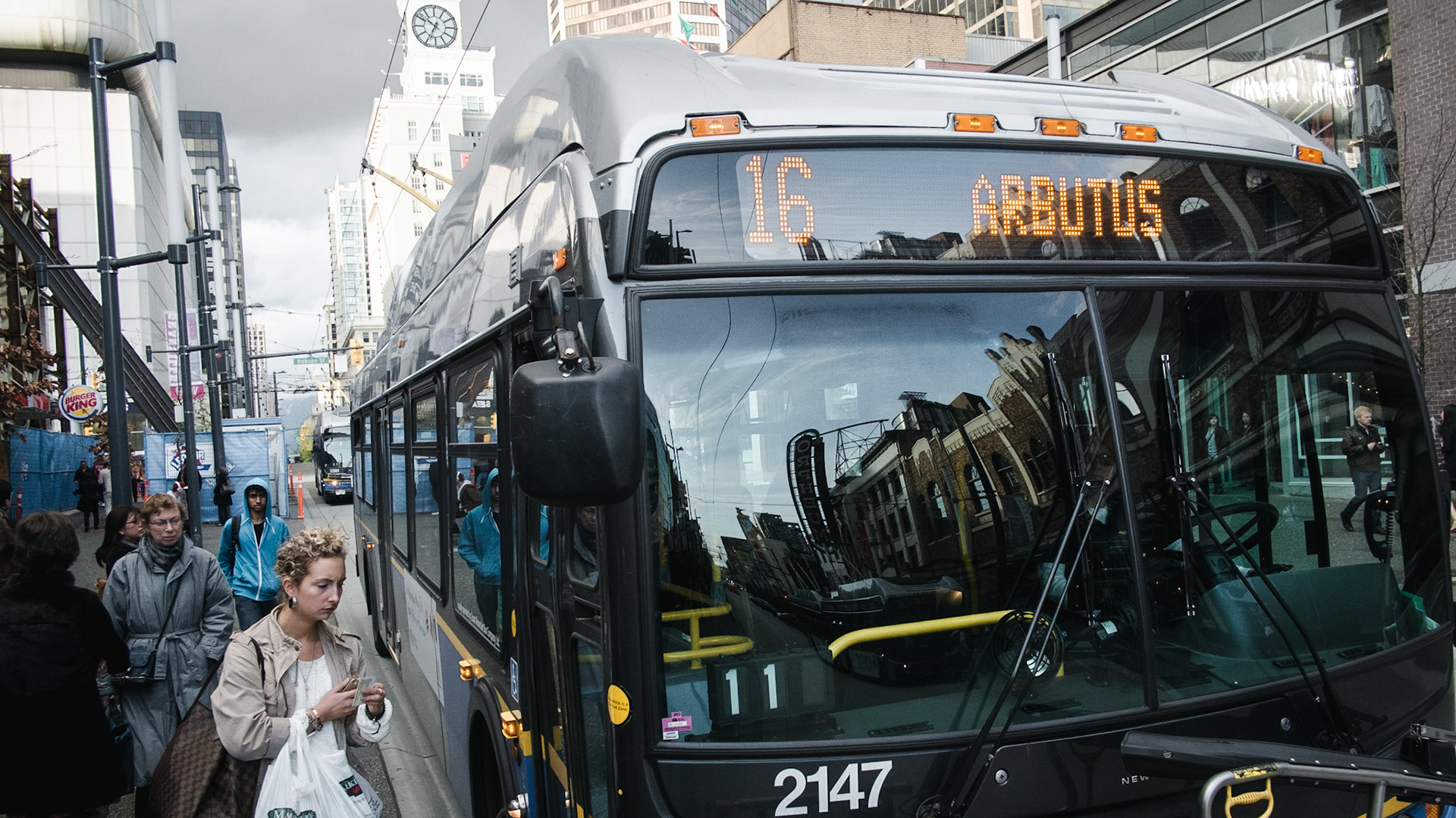 Granville Street in Vancouver, Canada