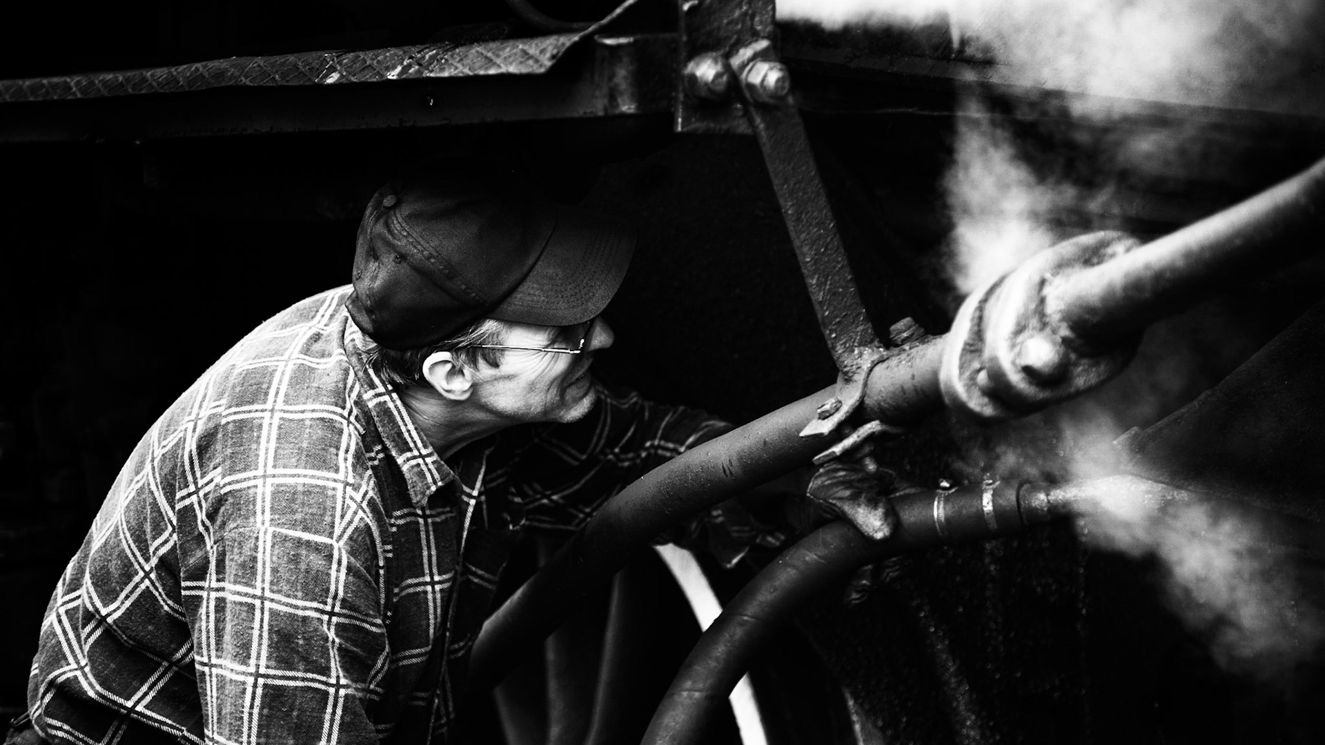 Parowozownia Wolsztyn - a day with a steam locomotive.