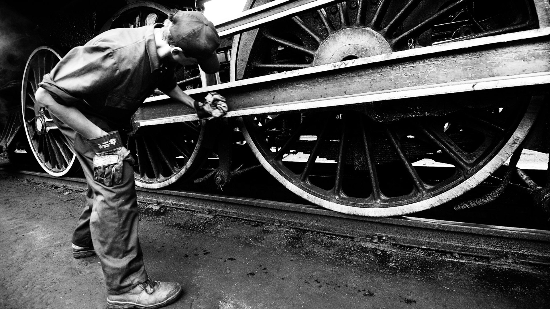 Parowozownia Wolsztyn - a day with a steam locomotive.