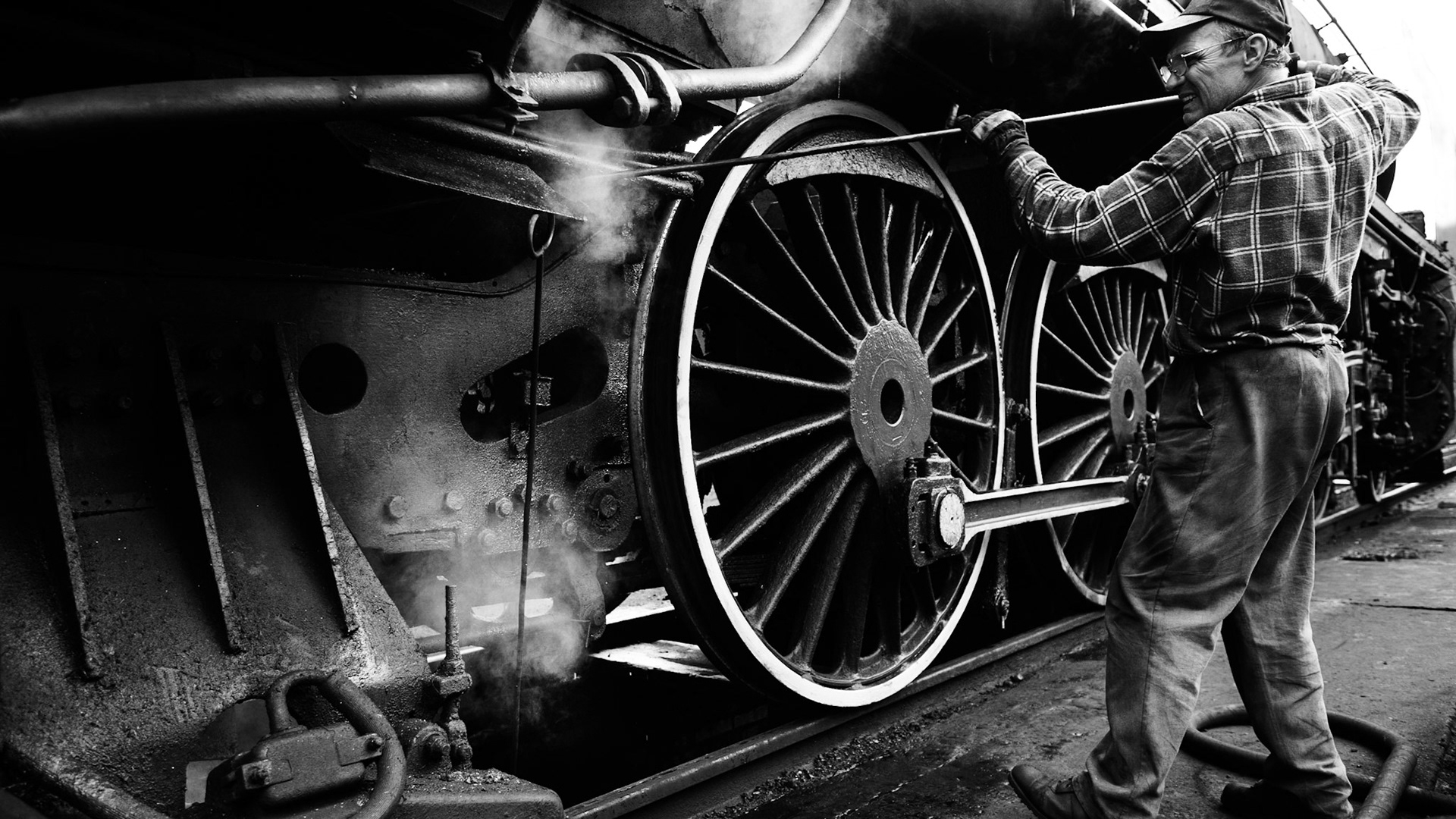 Parowozownia Wolsztyn - a day with a steam locomotive.