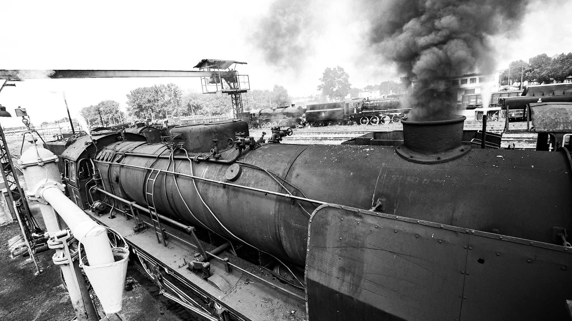 Parowozownia Wolsztyn - a day with a steam locomotive.