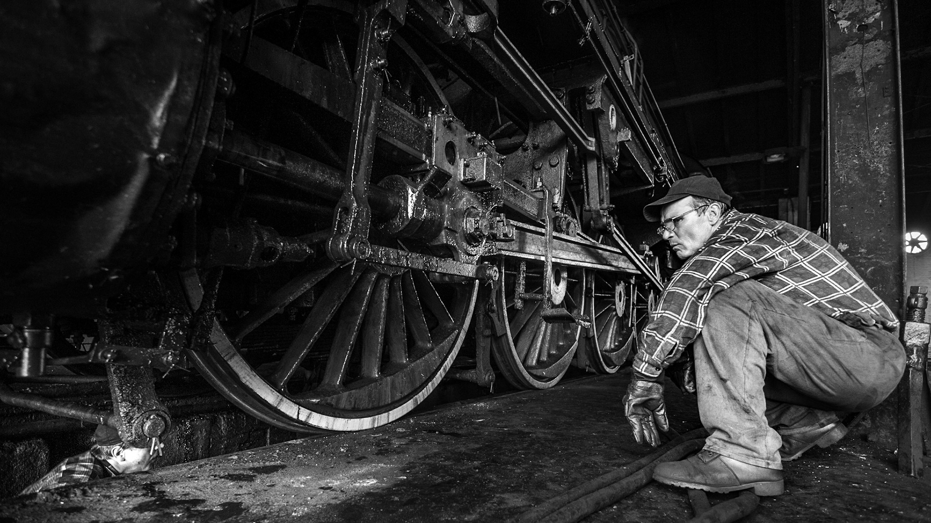 Parowozownia Wolsztyn - a day with a steam locomotive.