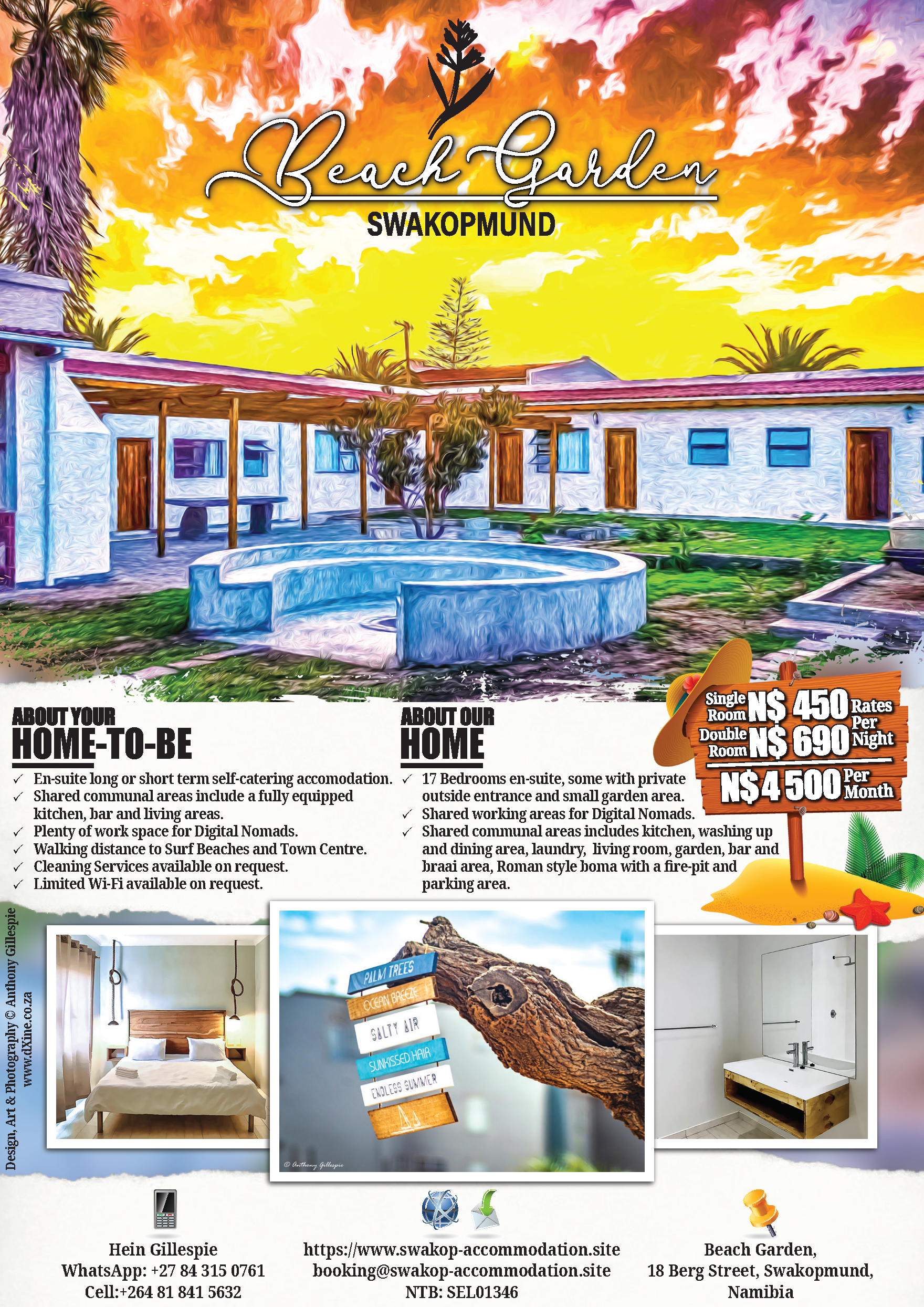 Hein Porter Accomodation Flyer