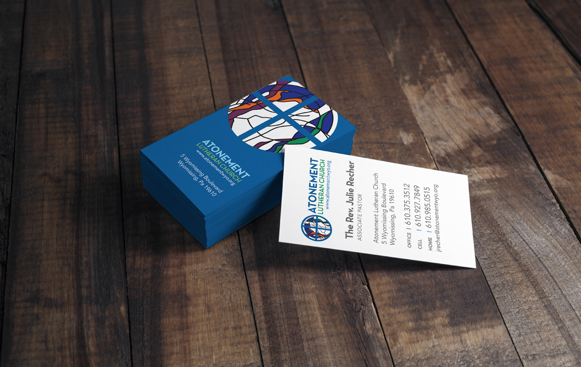 Atonement Lutheran Church Business Card