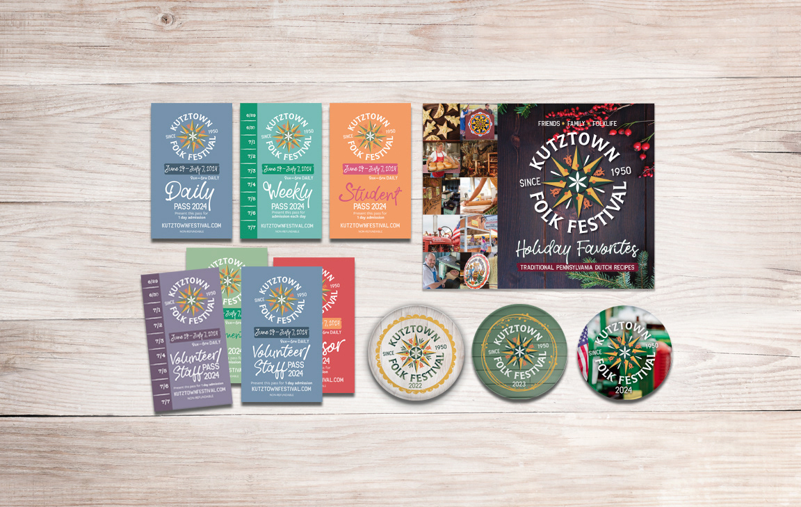Kutztown Folk Festival Brand Identity
