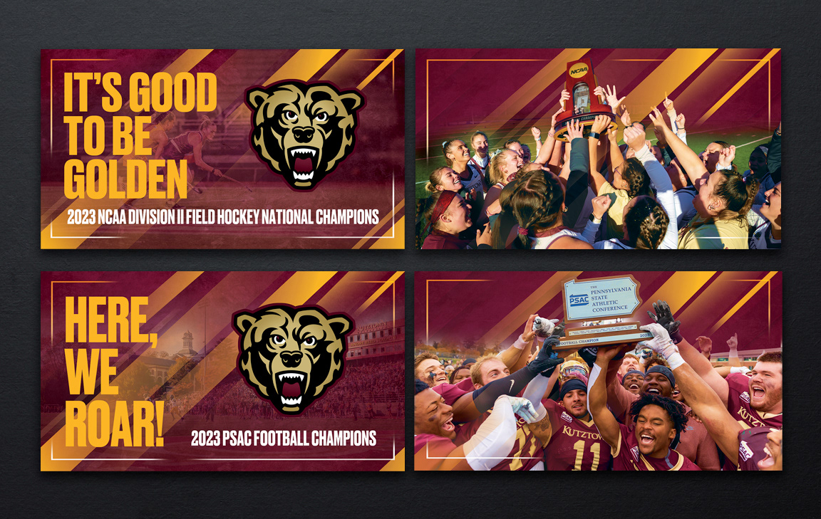 Kutztown University – Andre Reed Stadium Banners