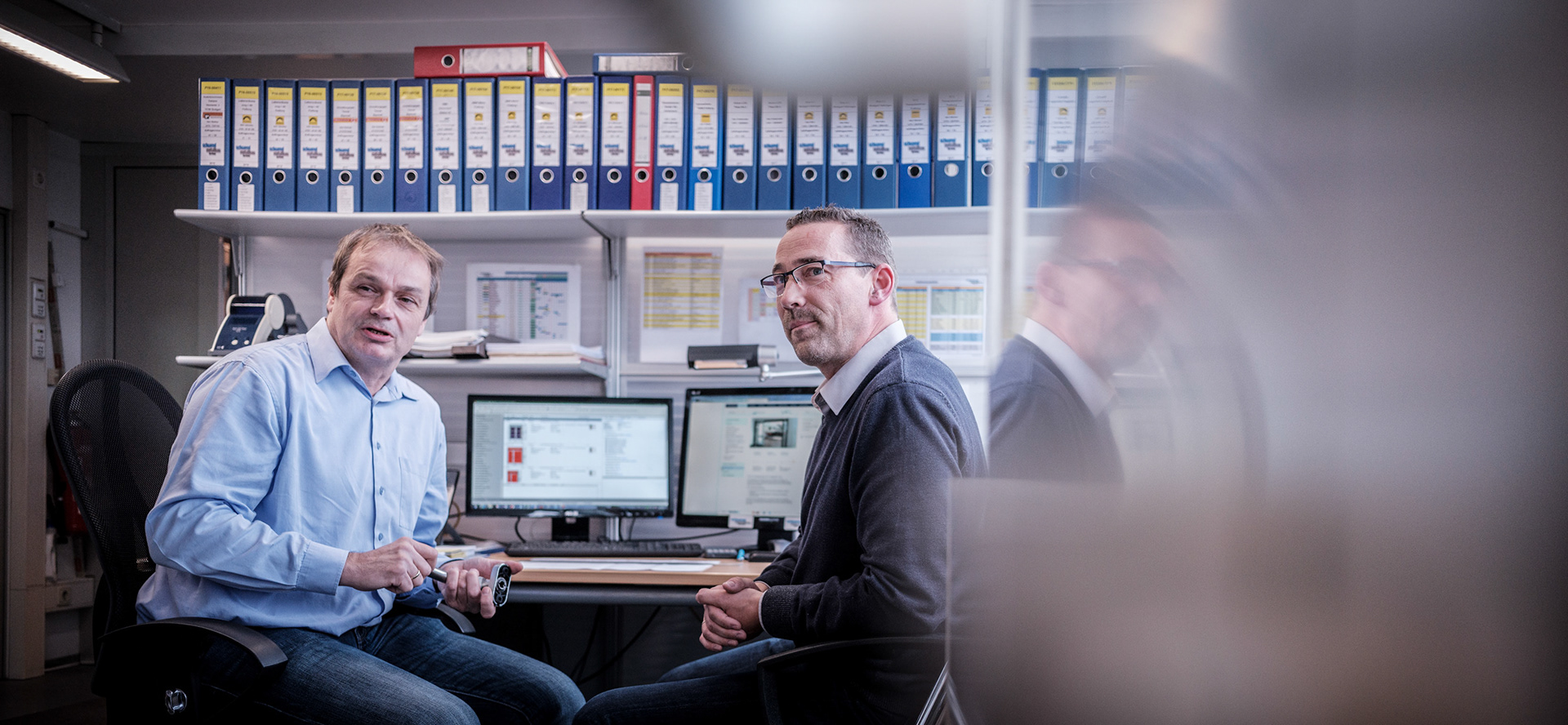 Titelgeschichte PVH vor Ort / Fa Schwendt am Mittwoch, 14.11.17  in Wertheim. Foto: Jakob Studnar