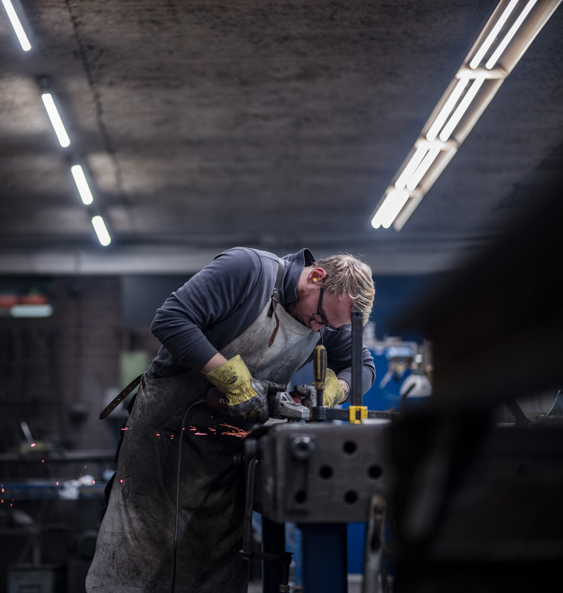Titelgeschichte PVH vor Ort / Fa Schwendt am Mittwoch, 14.11.17  in Wertheim. Foto: Jakob Studnar