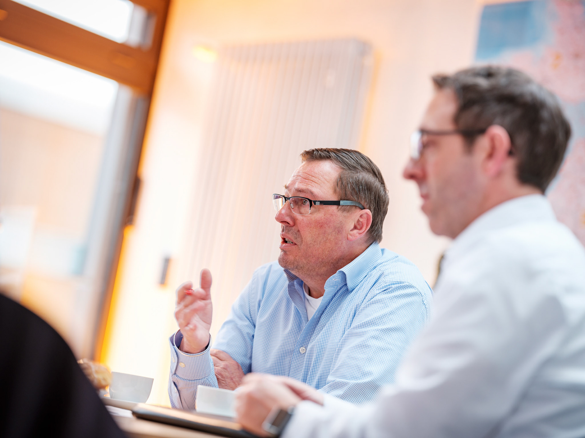 Titelgeschichte PVH vor Ort / Fa Schwendt am Mittwoch, 14.11.17  in Wertheim. Foto: Jakob Studnar