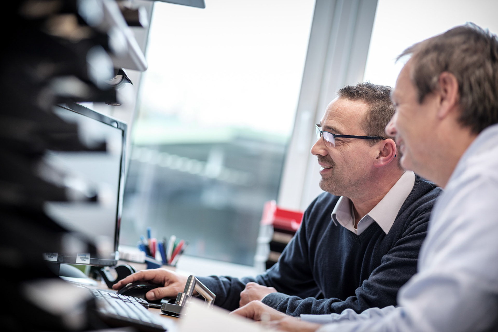 Titelgeschichte PVH vor Ort / Fa Schwendt am Mittwoch, 14.11.17  in Wertheim. Foto: Jakob Studnar