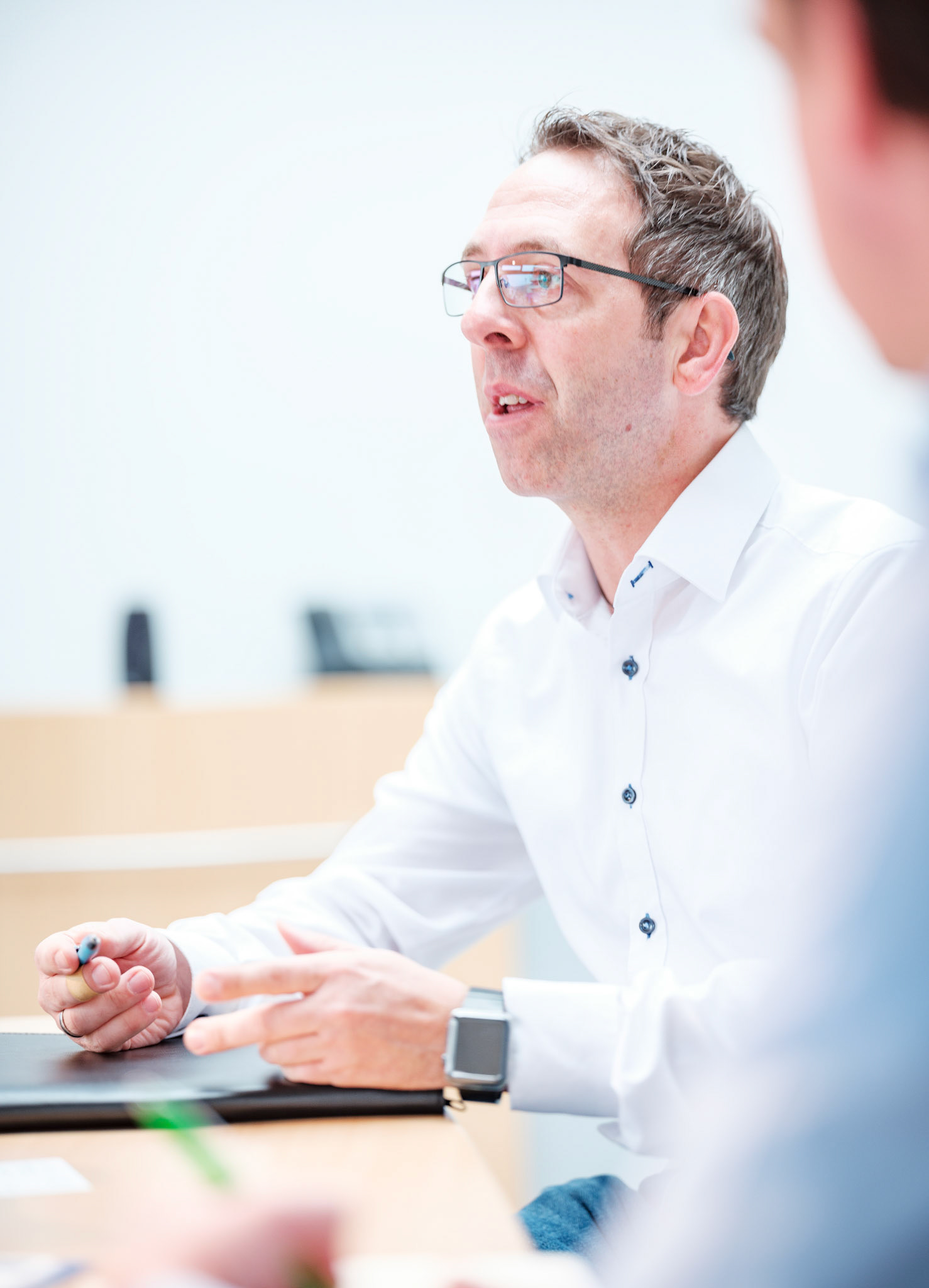 Titelgeschichte PVH vor Ort / Fa Schwendt am Mittwoch, 14.11.17  in Wertheim. Foto: Jakob Studnar